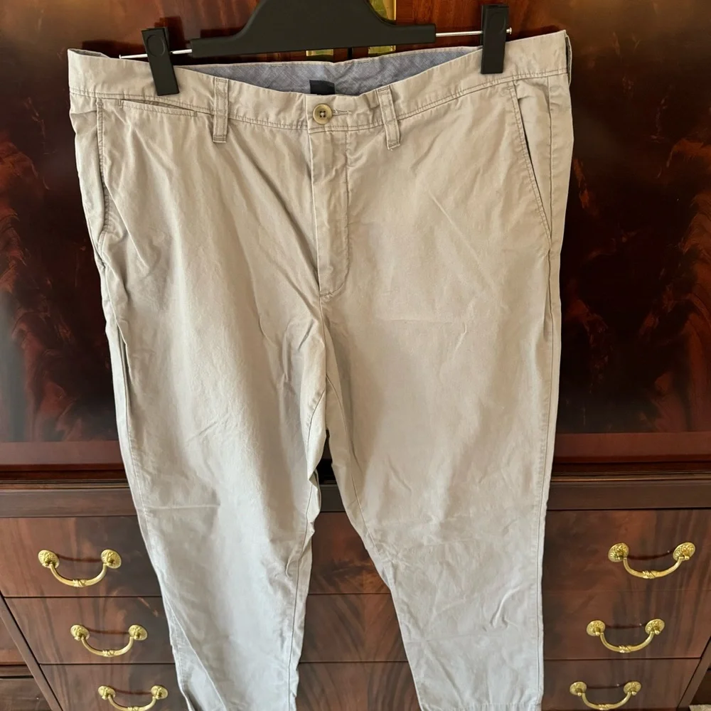 J.Crew Essex Classic Fit Chino Pants Khaki Mens 36x34
